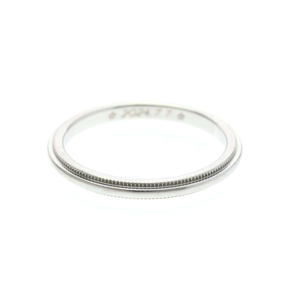 Tiffany & Co. Classic Milgrain Band Platinum 2.5 mm